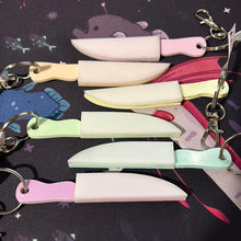 Load image into Gallery viewer, Mini Knife Keychain READY TO SHIP
